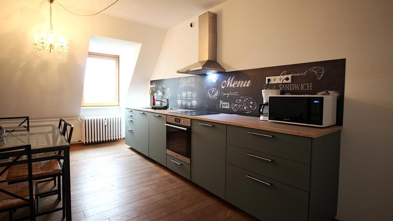Zentrale Stadtwohnung - direkt am Main, Park-Ausblick Würzburg Exterior foto